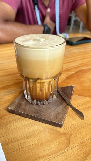 Iced creamy black  at Friends of Years in New Territories