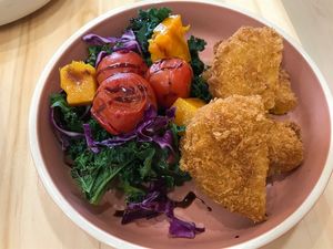 Pumpkin Croquettes 炸南瓜薯餅 at Friends of Years in New Territories