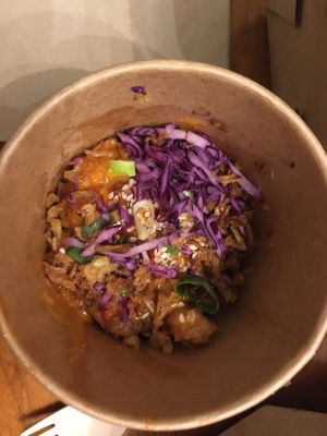 Bang bang cauliflower starter  at B8 in Dorchester