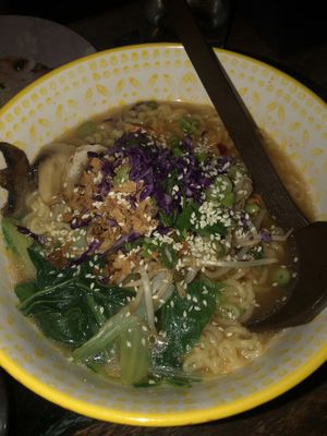 Delicious home style Asian vegan. Yummy ! at B8 in Dorchester