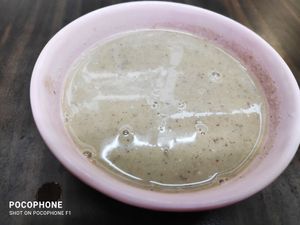 Black Bean Soup that comes with Zha Jiang Mian - Love it! ❤️ at Tian Yuan 田园健康食品 in Central Singapore