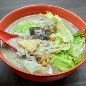 Veg Black Bean Noodle at Tian Yuan 田园健康食品 in Central Singapore