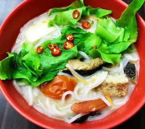Vegetarian Fish noodle $6 at Tian Yuan 田园健康食品 in Central Singapore