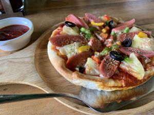   at Tae Sook Vegan Food in Bangkok