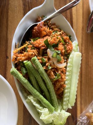   at Tae Sook Vegan Food in Bangkok