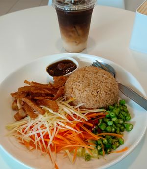  at Tae Sook Vegan Food in Bangkok
