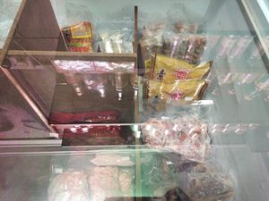 Variety of frozen items at Teng Yang Vegetarian and Organic Products in Central Singapore