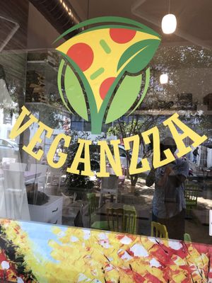 Storefront at Veganzza in Istanbul