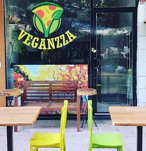 Cute! at Veganzza in Istanbul