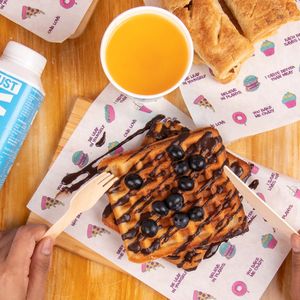 Waffles  at Nosh Cravings in Doha