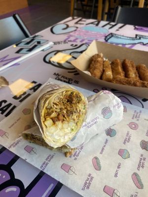 Jackfruit shawarma   at Nosh Cravings in Doha