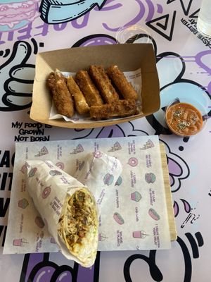 My meal  at Nosh Cravings in Doha