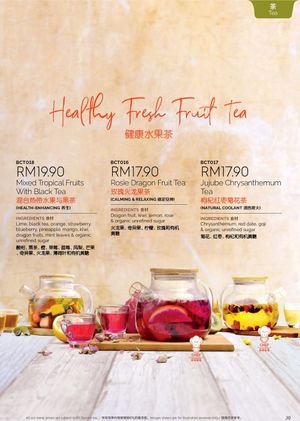 Healthy Tea at BMS Organics - Cheras Trader Square in Cheras