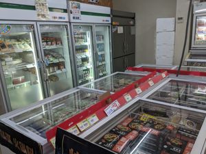 More refrigerated foods including fake cheese at XīnXiān Hǎo Shì Jí 新鮮好市集 in Hemei