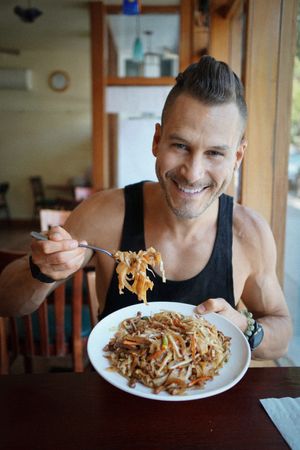   at Garden Fresh in Palo Alto