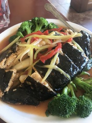 Vegan Fish at Garden Fresh in Palo Alto