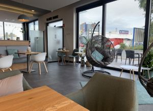 Relaxing zone  at Kleine Pause in Forchheim