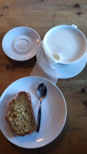 Lemoncake at Smørtorget in Tromsoe