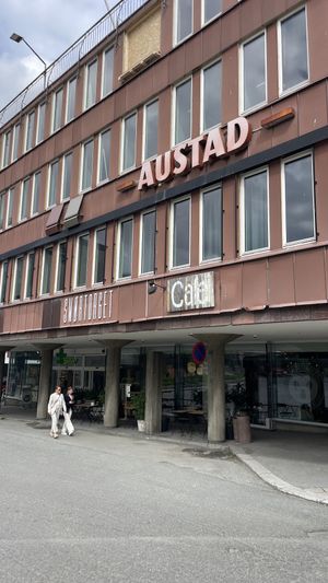   at Smørtorget in Tromsoe