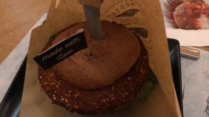 Pumpkin Burger at Seepintli in Sutz-lattrigen