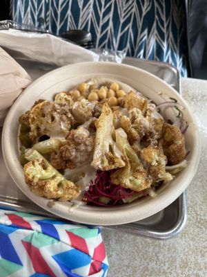 Cauliflower platterrs  at Tamam - Upper East Side in New York City