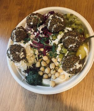 Falafel Platter with Quinoa   at Tamam - Upper East Side in New York City