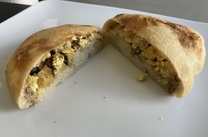 Breakfast delight at Mud Pie Stand in Sacramento