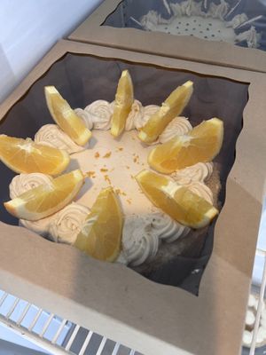 Creamsicle Cake  at Mud Pie Stand in Sacramento