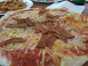 pizza at vego Foodworld in Berlin