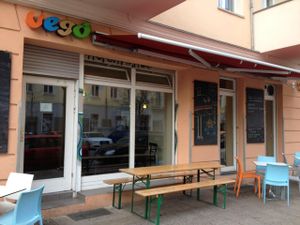 outside  at vego Foodworld in Berlin