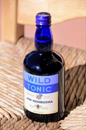 wild tonic kombucha
 at Sedona Wellness Cafe in Sedona