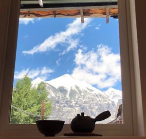 views from the tea house at Mountain Gate Teahouse and Art Gallery in Telluride