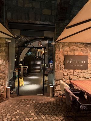 Entrance   at Fetiche in Ljubljana