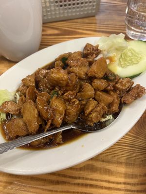   at Pureland Vegetarian in Bandar Seri Begawan