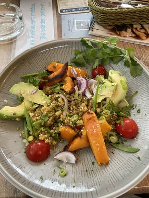 Quinoa-Salat at Das Pfannkuchenhaus Deluxe in Mirow