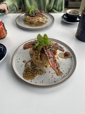 Vegan Pancakes at New Ground in Harlow