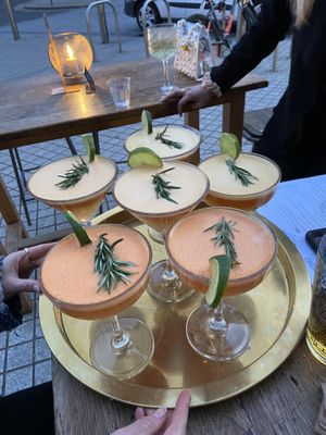 Cocktails  at New Ground in Harlow