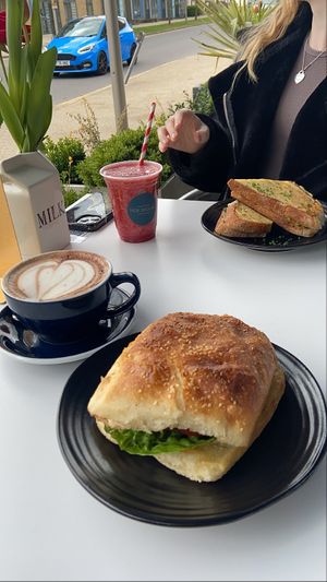 VLT and hot chocolate  at New Ground in Harlow