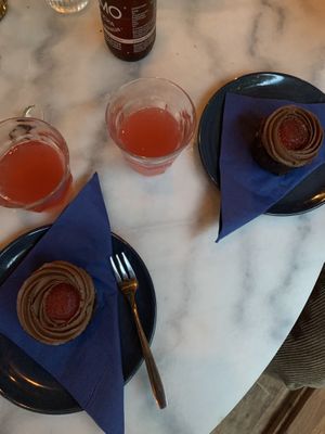 Bens bakery supply some gorgeous vegan cakes  at New Ground in Harlow