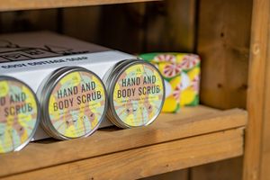 Vegan Hand & Body Scrub at Cosy Cottage Soap in Malton