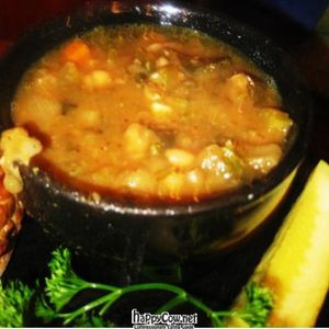 white bean and kale soup by i dream of greenie at Seva - Ann Arbor in Ann Arbor