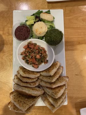 Deconstructed bruschetta   at Seva - Ann Arbor in Ann Arbor