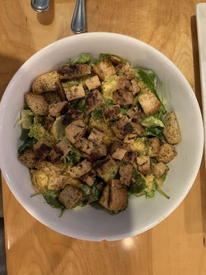 Tempeh Caesar salad   at Seva - Ann Arbor in Ann Arbor