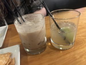 Pumpkin chai White Russian and a Detroit Mule  at Seva - Ann Arbor in Ann Arbor