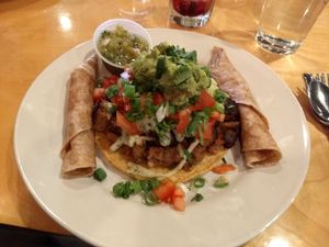 Vegan Veracruz (with tempeh) at Seva - Ann Arbor in Ann Arbor