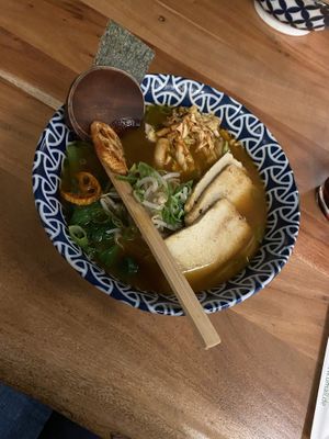 Tofu Ramen (vegan)  at Umaii in Dresden