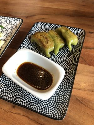 vegetable gyozas   at Umaii in Dresden