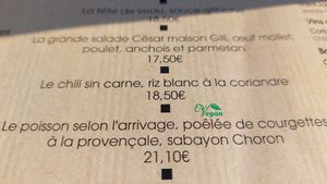  at Gill Côté Bistro in Rouen