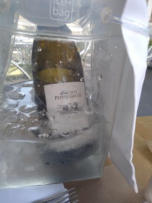 White french organic wine at Gill Côté Bistro in Rouen