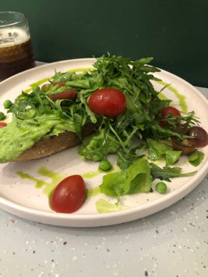 Avocado Toast at Szimply in Budapest